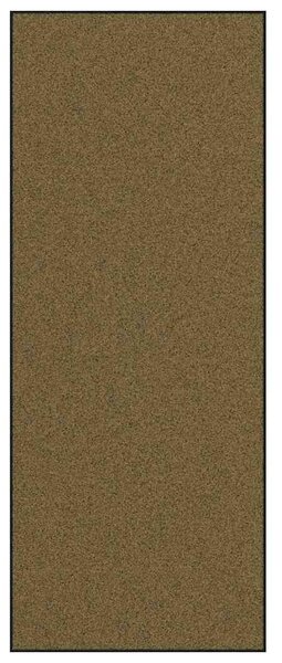 Dywanik wejściowy Brązowy i czarny 120 x 300 cm Poliamid i PVC
