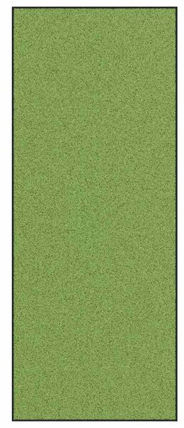Dywanik wejściowy Zielony i Czarny 120 x 300 cm Poliamid i PVC
