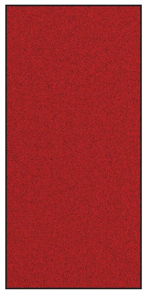 Dywanik wejściowy Czerwony i Czarny 120 x 250 cm 100% poliamid