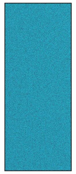 Dywanik wejściowy Cyan i Czarny 120 x 300 cm 100% poliamid