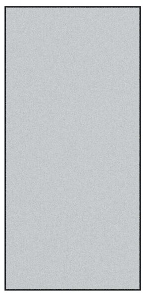 Dywanik wejściowy Szary i czarny 120 x 250 cm 100% poliamid