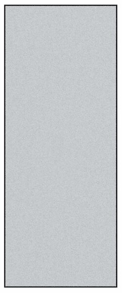 Dywanik wejściowy Szary i czarny 120 x 300 cm 100% poliamid