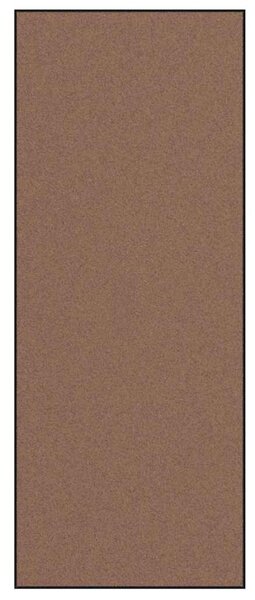 Dywanik wejściowy Brązowy i czarny 120 x 300 cm 100% poliamid