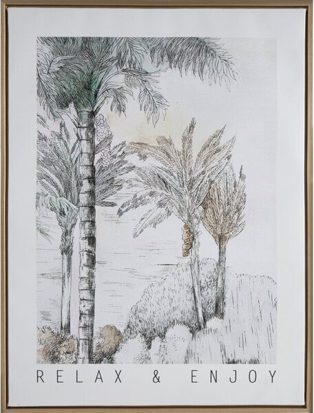 Obraz EUROFIRANY 647 60 x 45 cm Szary