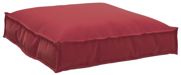 Poduszka Czerwone wino 70 x 70 x 12 cm Materiał Oxford