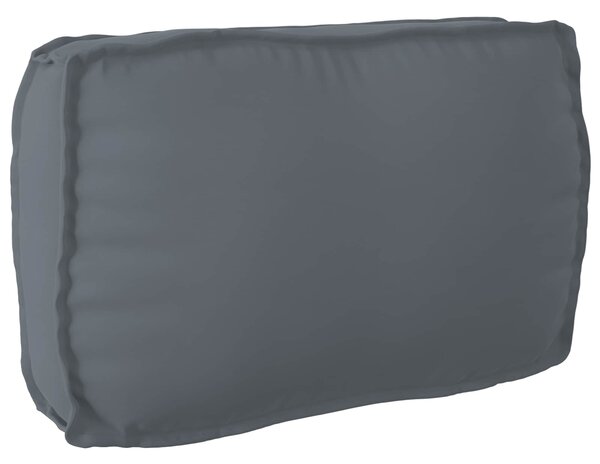 Poduszka Antracyt 70 x 40 x 12 cm Materiał Oxford