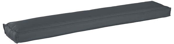 Poduszka na paletę Antracyt 200 x 40 x 8 cm Materiał Oxford
