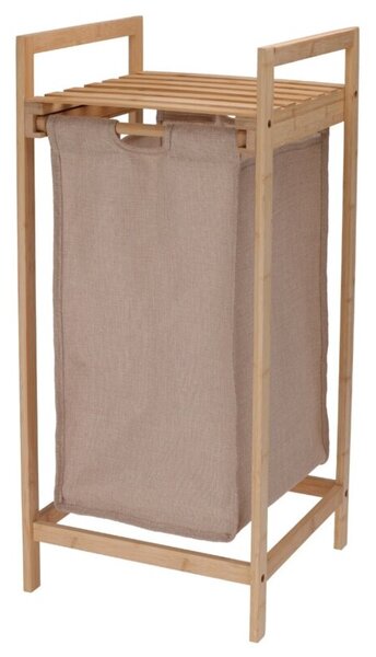 Kosz na pranie BATHROOM SOLUTIONS 44L Beżowy