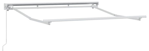 Rama markizy Z regulacją Biały 2,5 x 2 m Stal