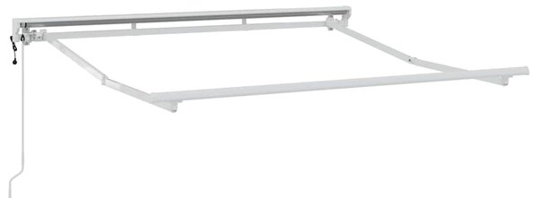 Rama markizy Z regulacją Biały 2,5 x 2 m Stal