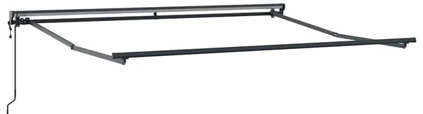 Rama markizy Z regulacją Antracyt 3,5 x 2,5 m Stal