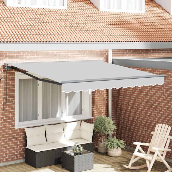 Rama markizy Z regulacją Antracyt 3 x 2,5 m Stal