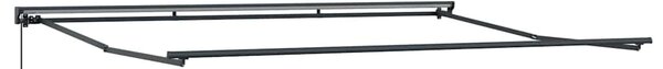Rama markizy Z regulacją Antracyt 4,5 × 3 m Stal