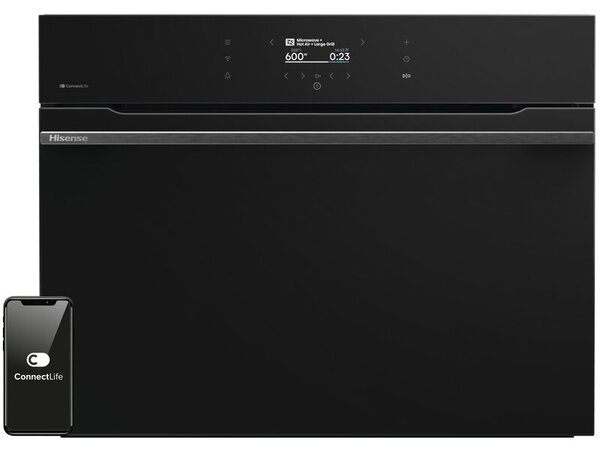 Piekarnik HISENSE BIM406A8B Elektryczny z mikrofalÄ Czarny Funkcja Pizza