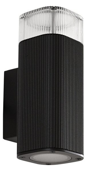 Zewnętrzna Lampa Lindby, Halvar, ściemnialny, czarny, taras, metal, nowoczesny