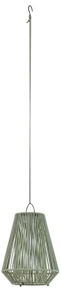 Zewnętrzna Lampa Lindby, Austas, ściemnialny, zielony, balkon, tworzywo sztuczne, nowoczesny