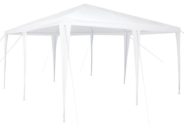 Namiot Imprezowy Biały 400 x 400 x 266 cm Polietylen i Stal