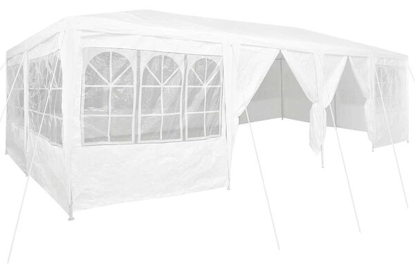Namiot Imprezowy Biały 800 x 400 x 266 cm Polietylen