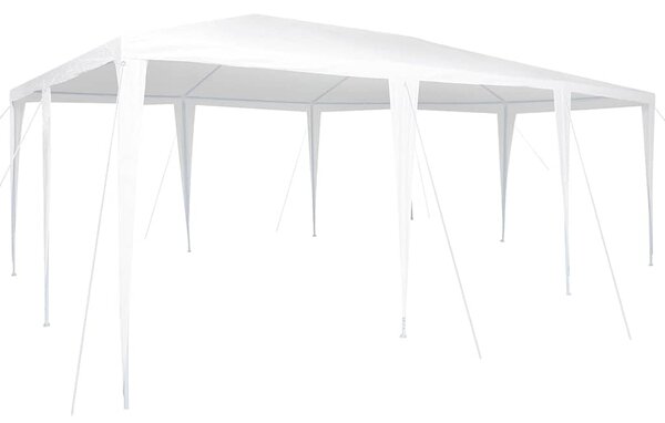 Namiot Imprezowy Biały 600 x 400 x 266 cm Polietylen i Stal