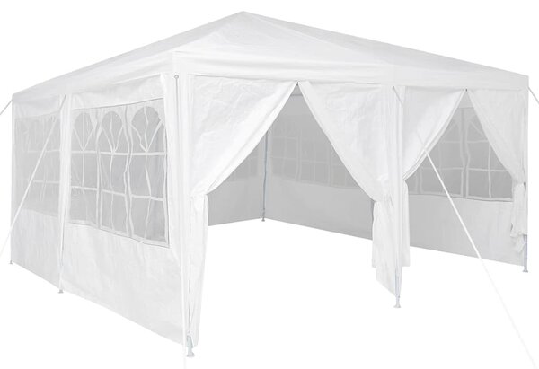 Namiot Imprezowy Biały 400 x 400 x 266 cm Polietylen