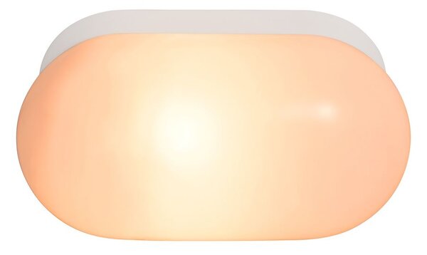 Łazienkowa lampa ścienna Foam - biała, IP44, do lustra