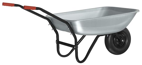 Wózek Srebrny i czarny 133 x 62,5 x 58 cm Stal