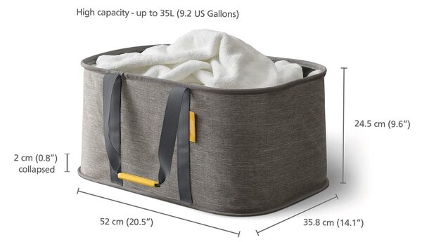 Tekstylny kosz na pranie 35 l Hold-All – Joseph Joseph