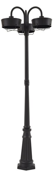 Zewnętrzna Lampa PRIOS, Thorus, czarny, taras, aluminium, nowoczesny