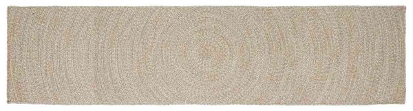 Dywany pokojowe Naturalne i białe 60 x 400 cm Juta