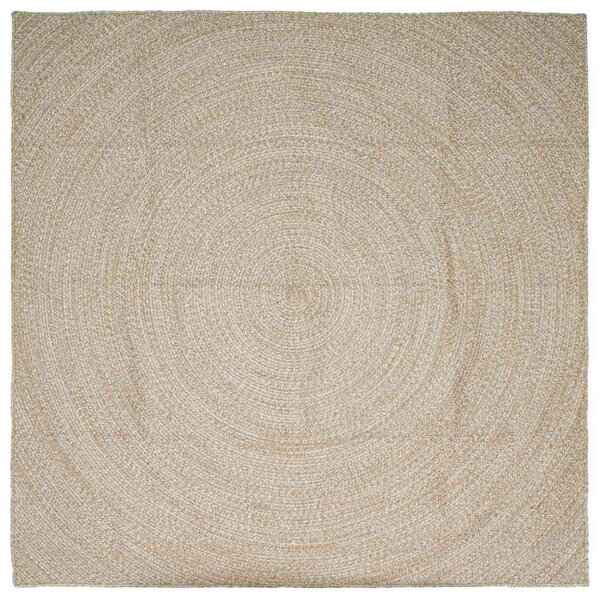 Dywany pokojowe Naturalne i białe 200 x 200 cm Juta