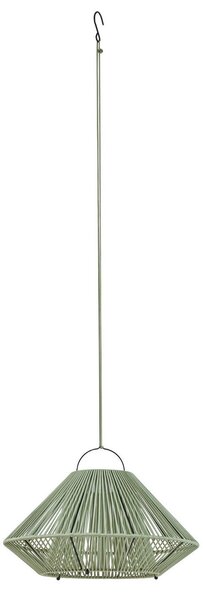 Zewnętrzna Lampa Lindby, Austas, ściemnialny, zielony, balkon, tworzywo sztuczne, nowoczesny