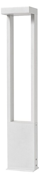 Zewnętrzna Lampa Lindby, Lonete, biały, taras, aluminium, nowoczesny