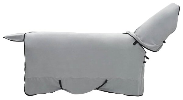 Koc dla Koni Pełny jasnoszary i różowy 125 cm Poliester