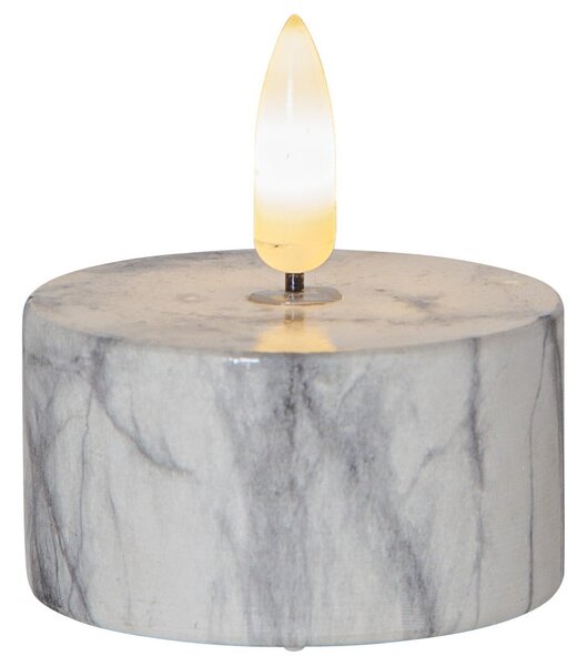 Świeczki LED zestaw 2 szt. (wysokość 6 cm) Flamme Marble – Star Trading