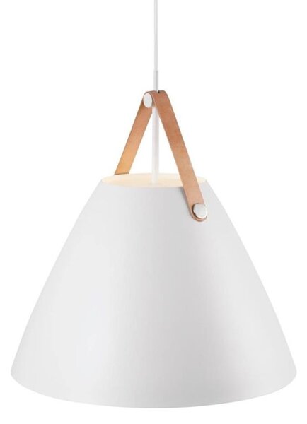Duża lampa wisząca Strap 48 - DFTP - Nordlux - biały klosz