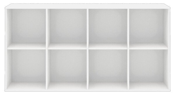 Biały modułowy system półek 136x69 cm Mistral Kubus – Hammel Furniture