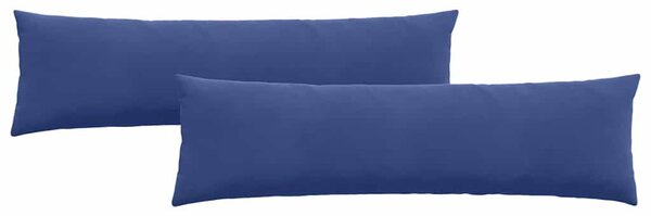 Poduszki na sofę 2 pcs Niebieski policyjny 145 x 40 cm
