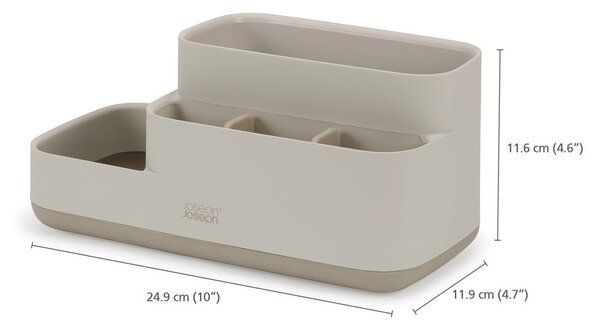 Beżowy organizer łazienkowy EasyStore – Joseph Joseph