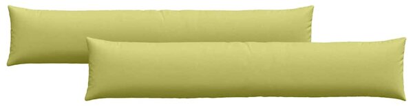 Poduszki na sofę 2 pcs Jasnozielony 200 x 40 cm tkanina