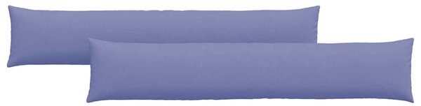 Poduszki na sofę 2 pcs Niebieski dżins 200 x 40 cm tkanina