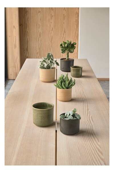 Kamionkowa osłonka na doniczkę ø 17 cm Leer – Villa Collection