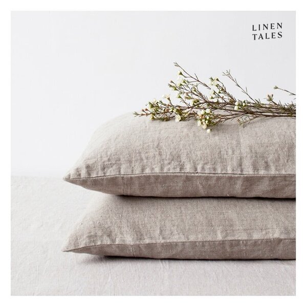 Lniana poszewka na poduszkę 80x80 cm Natural – Linen Tales