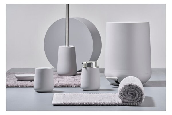 Jasnoszary porcelanowy kubek na szczoteczki do zębów Nova – Zone