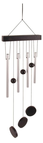 Dzwonki wietrzne w srebrnym kolorze Esschert Design, 58 cm
