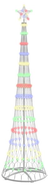 Choinka świąteczna LED z podstawą Wielokolorowe 250 cm Metal