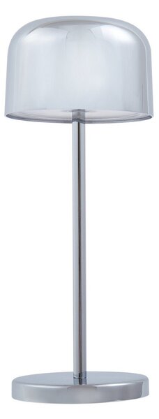 Zewnętrzna Lampa Lucande, Quill, ściemnialny, metaliczny, taras, aluminium, nowoczesny