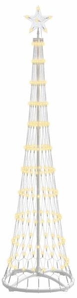 Choinka świąteczna LED Ciepła biel 51 x 51 x 190 cm Metal