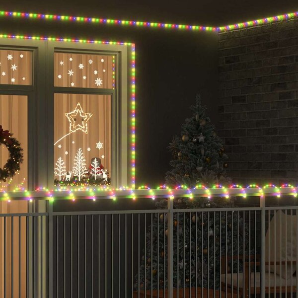 Lina świetlna z 2400 diodami LED Wielokolorowe 100 m PVC