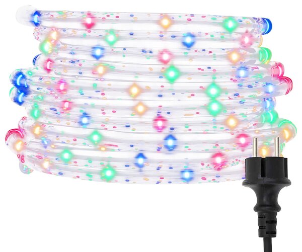 Lina świetlna z 2400 diodami LED Wielokolorowe 100 m PVC