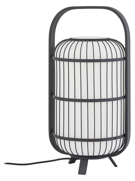 Zewnętrzna Lampa Lucande, Tayori, czarny, taras, aluminium, design